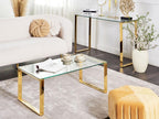 Coffee Table Luxameub Gold AGQJ54759