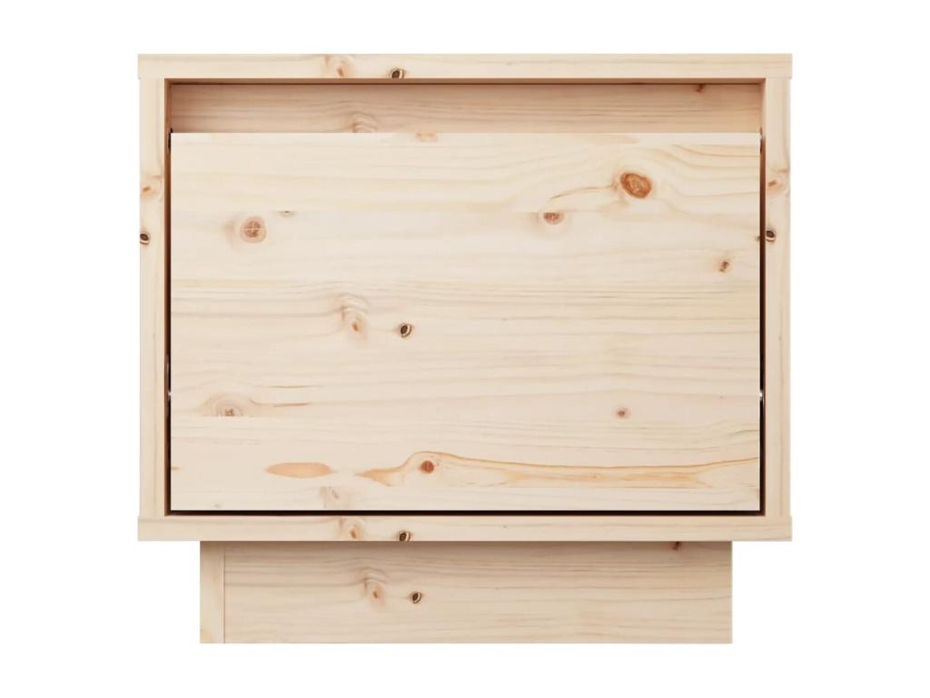 Luxameub PINPAI - Table of chevet 35x34x32 cm Bois of Pine solide QVZA14709