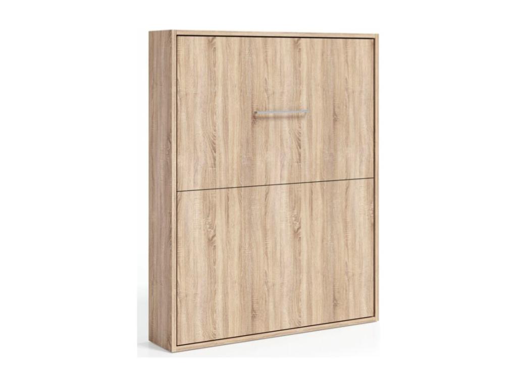 Bed escamotable vertical Mobenze-Couleur Oak Light-140x190 UPZV79359