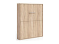 Bed escamotable vertical Mobenze-Couleur Oak Light-140x190 UPZV79359