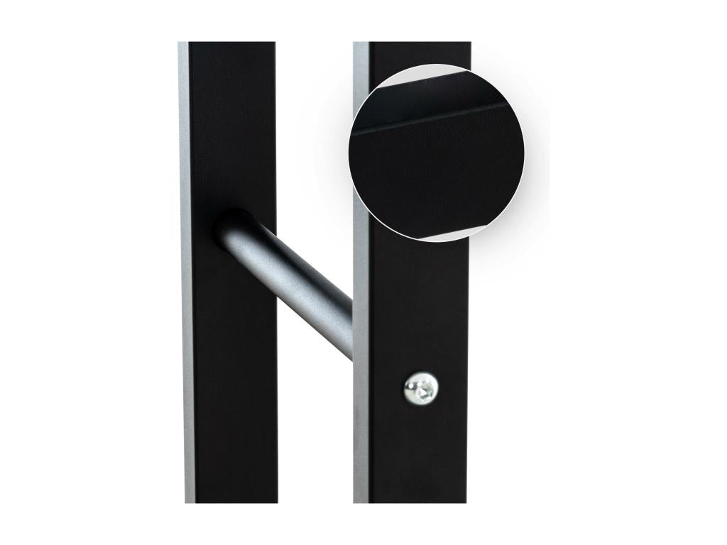 Mobenze Fireplace Shelf - Metal - 25x125x150 cm - Black - Mobenze FQVA33601