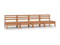 Sofas centraux of Garden 4 pcs Brown miel Mobenze of Pine Solid HDHB91832