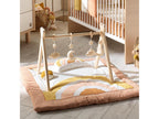 Wooden play arch with 4 toys ISZK43777